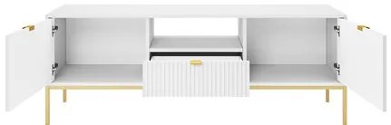 TV stolík Mijano Gold MRTV154, Farby:: biela