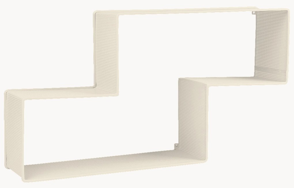 Kovová nástenná polica Dédal