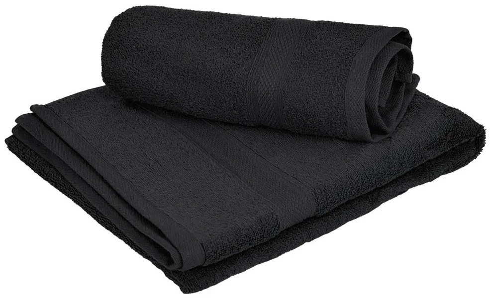 Uterák CLARYSSE ELEGANCE 60x110 cm antracitový, 100% bavlna