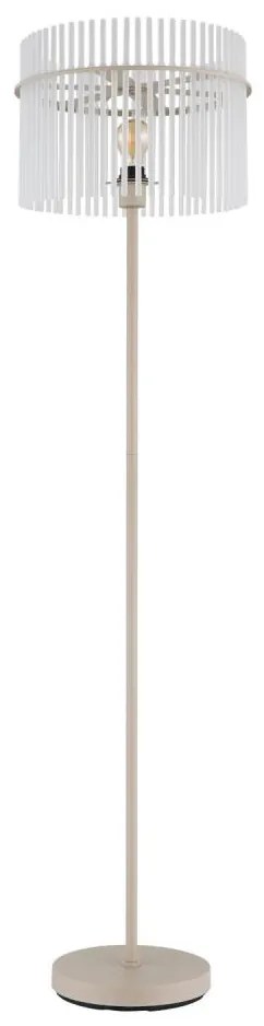 Globo 15698SB - Stojacia lampa GORLEY 1xE27/60W/230V