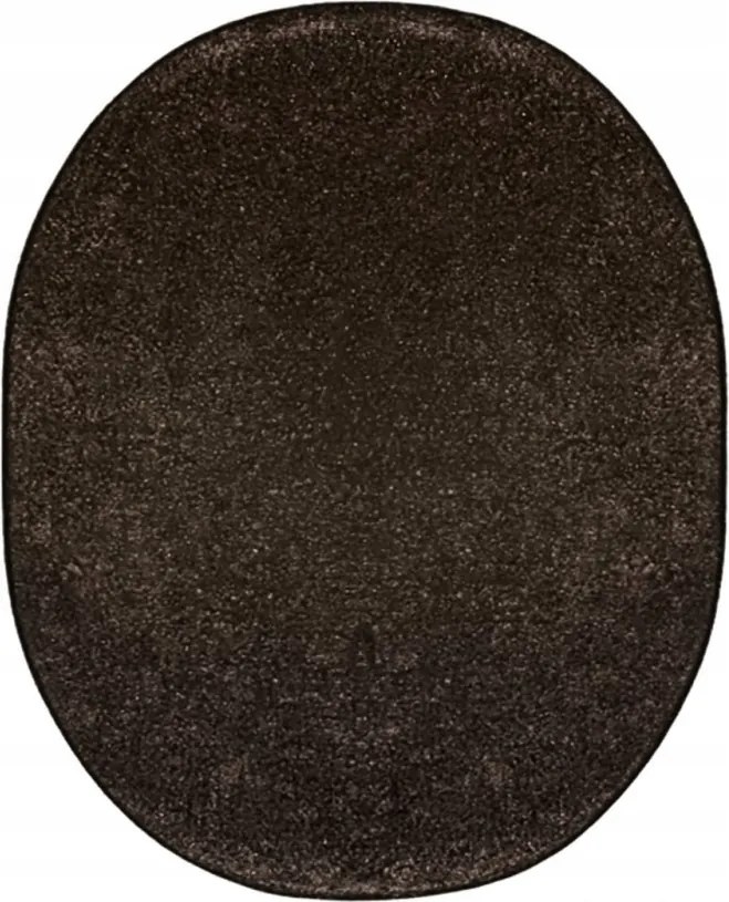 400x500 ovál Kusový koberec Laguna Lux čokoláda ovál