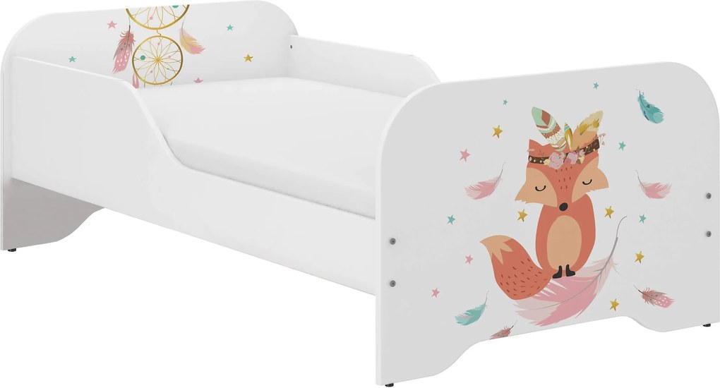 WT Detská posteľ Palermo 160x80 - líška