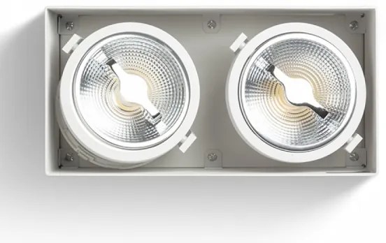 RED - Design Rendl - R13362 - LED Bodové svietidlo JAMES 2xLED/15W/230V