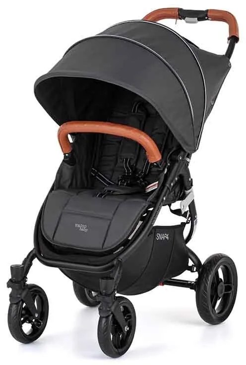 VALCO BABY Kočík športový Snap 4 Flat Matte LTD Edition Signature Grey, ekokoža