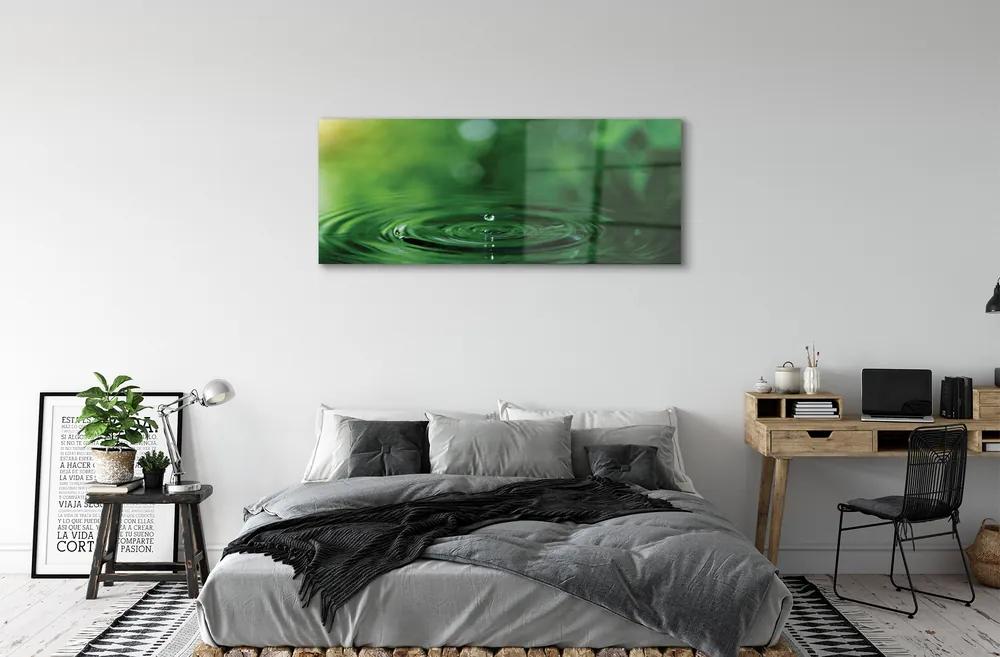 Obraz plexi Kvapka vody close-up 120x60 cm