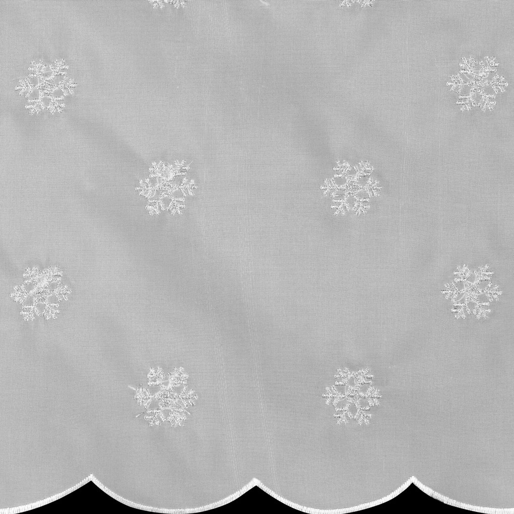 KRÁTKA ZÁCLONA NA PÚTKACH XMAS20 150X70 CM VZOROVANÁ