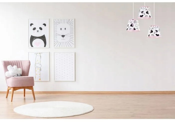 Lampa do detskej izby s motívom myšky