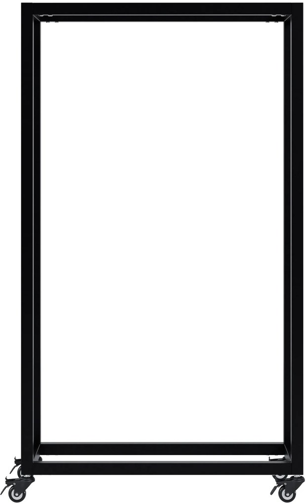 Stojan na drevo Hilta 25x60x100 cm - čierna