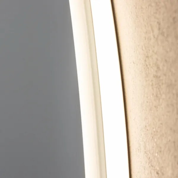 Brilagi-LED RGBW stmievateľné vyhrievané zrkadlo s podsvietením CLARA PRO LED/18W/230V priemer 60 cm IP44