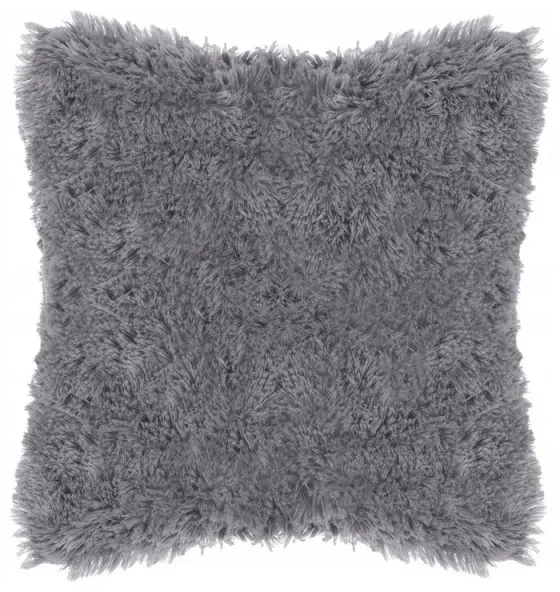 SPRINGOS Obliečka na vankúš 40x40 cm SPRINGOS DOWNY tmavo šedá
