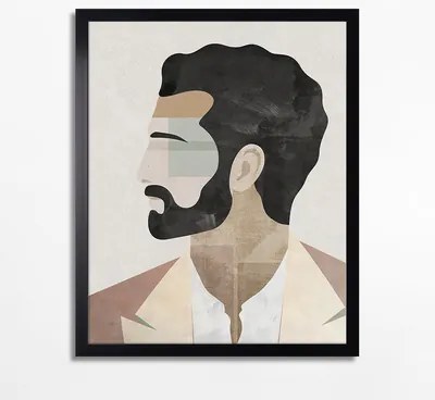 Maľba MAN SHAPE ELEGANT 40x50 cm