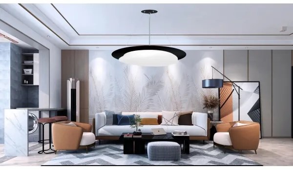 Top Light - LED Stmievateľný luster na lanku STONE LED/51W/230V 3000-6500K + DO