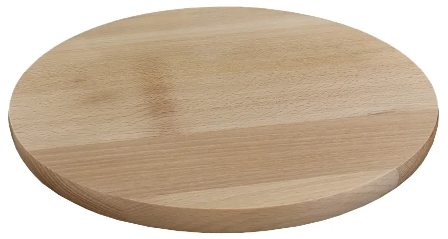 AMADEA Drevená otočná doštička, masívne drevo, 30 cm