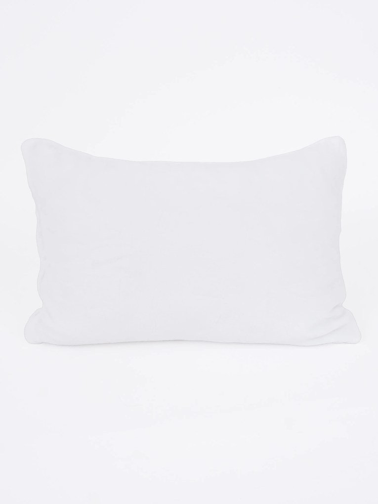 Obliečka na vankúš mikroplyš Exclusive 40 × 60 cm - Laura biela