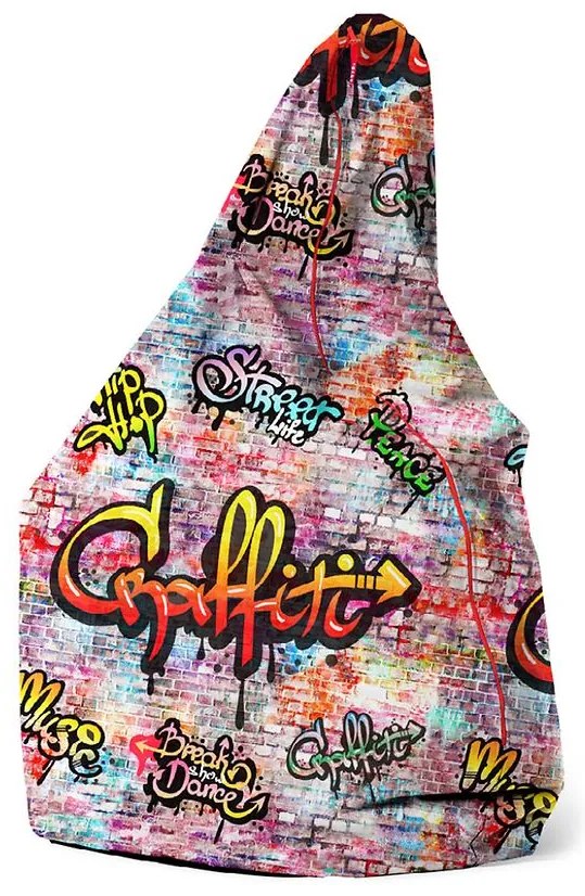 Sedací vak Bag Graffiti