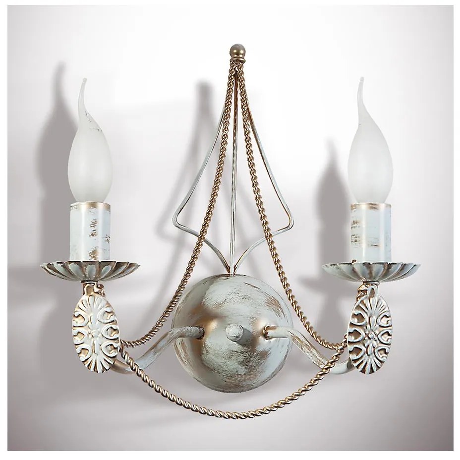 Nástenné svietidlo VANESSA 2xE14/40W/230V svetlé