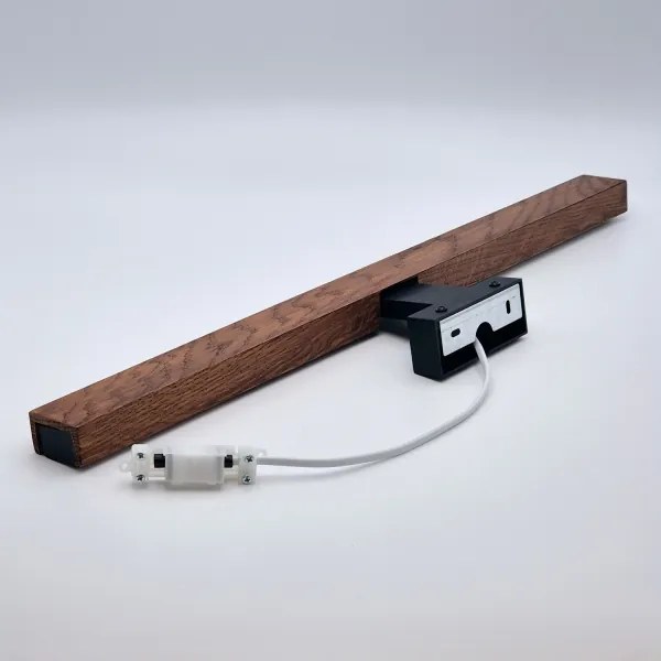 Brilagi-LED Kúpeľňové osvetlenie zrkadla WOODY MIRROR LED/12W/230V IP44 dub/čierna