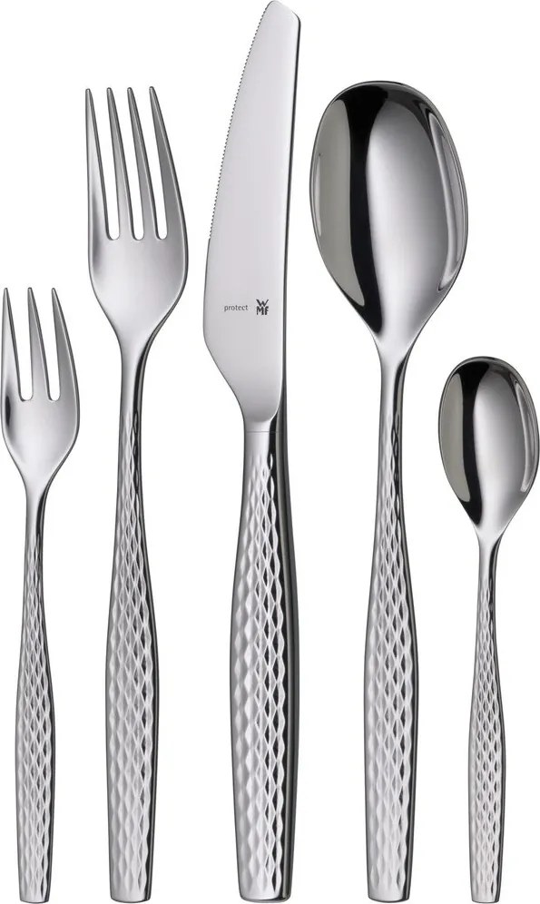 Antikoro príbor 66 ks v striebornej farbe Sentic – WMF