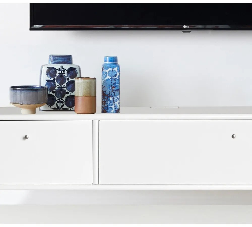 Biely TV stolík Mistral 034