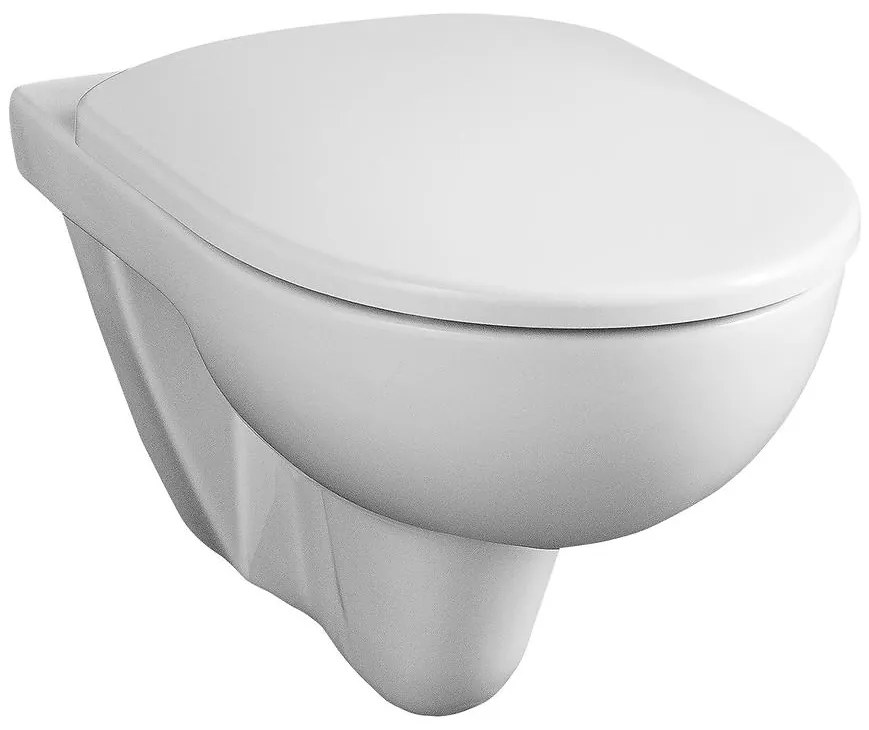 Závesná WC misa Selnova WC RF s doskou voľne padajúca