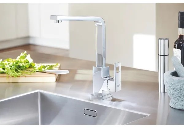 GROHE 31255000 - Drezová batéria EUROCUBE lesklý chróm