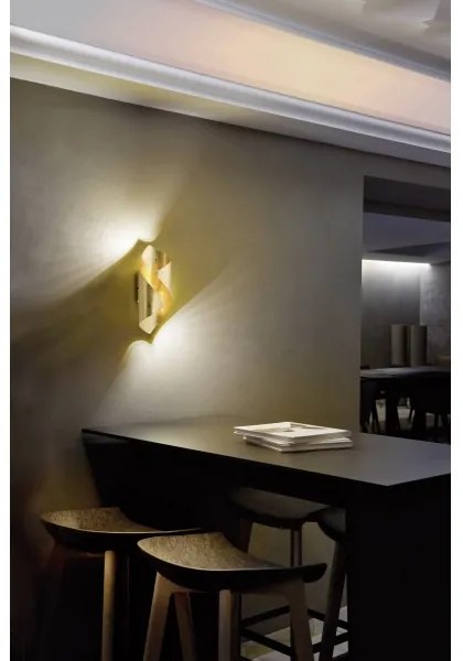 Paul Neuhaus 9030-12 - LED Nástenné svietidlo NEVIS LED/6W/230V zlatá