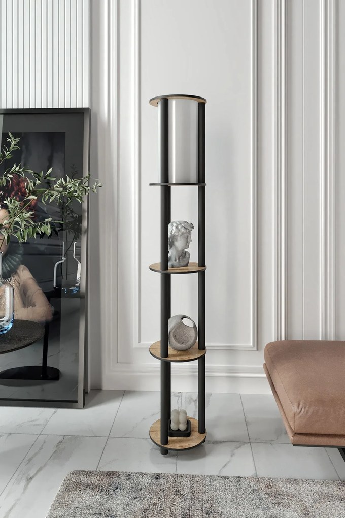 Stojacia lampa KS-11107 orech