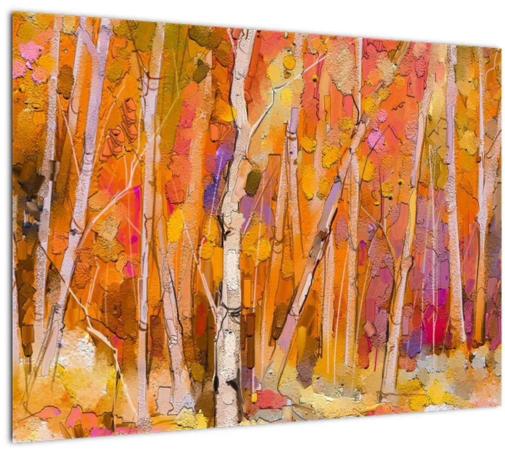 Obraz - Jesenný les (70x50 cm)