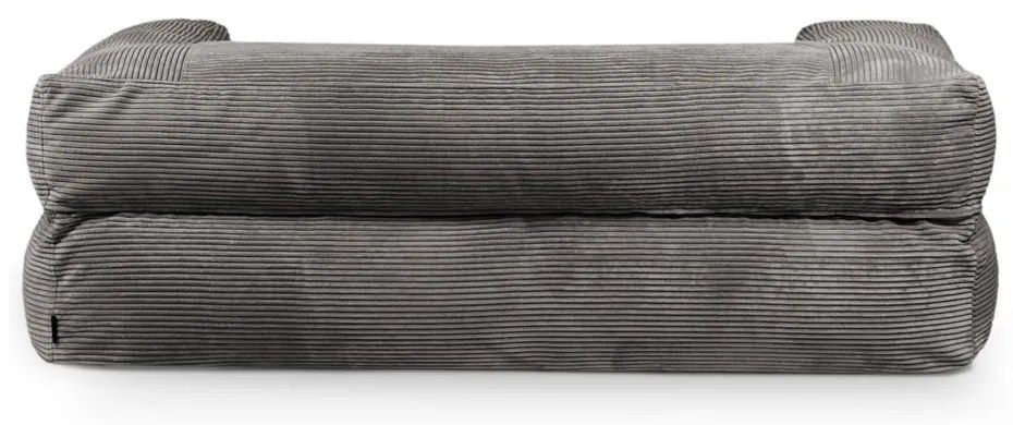 Svetlosivý menčestrový sedací vak Sofa MooG – SLOWDOWN