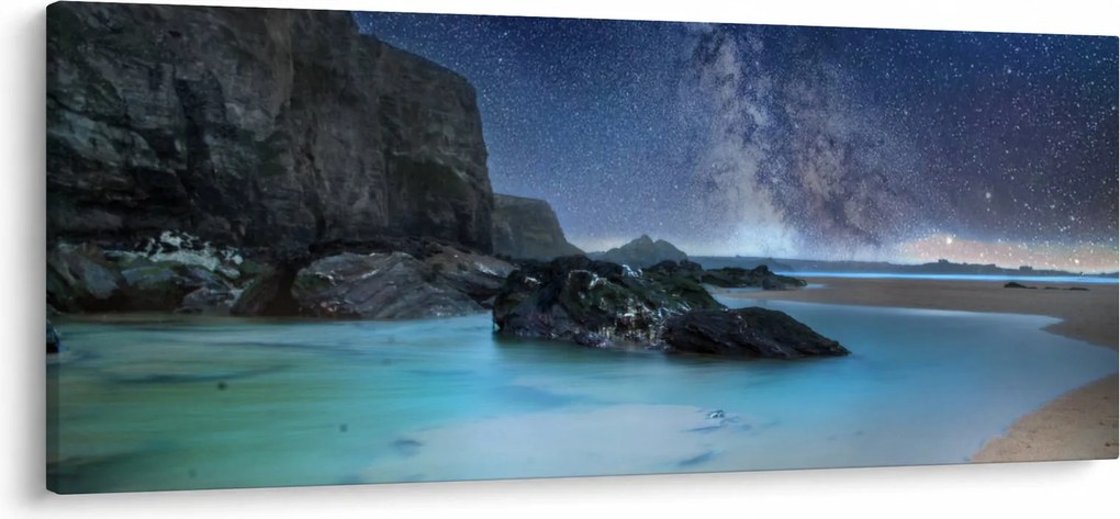 Obraz pláže (120x50 cm)