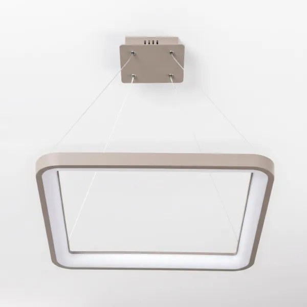 BRILAGI - LED Stm luster na lanku FALCON SLIM LED/50W/230V 50x50 cm béžová + DO
