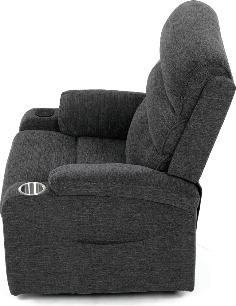 Elektrické polohovacie kreslo TV-S8348 GREY2 Farba: Sivá