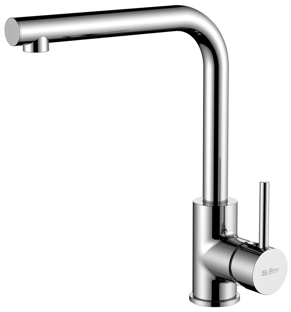 Drezová batéria S-Line Pro s otočným ramienkom chróm SIKOBSLPRO290L