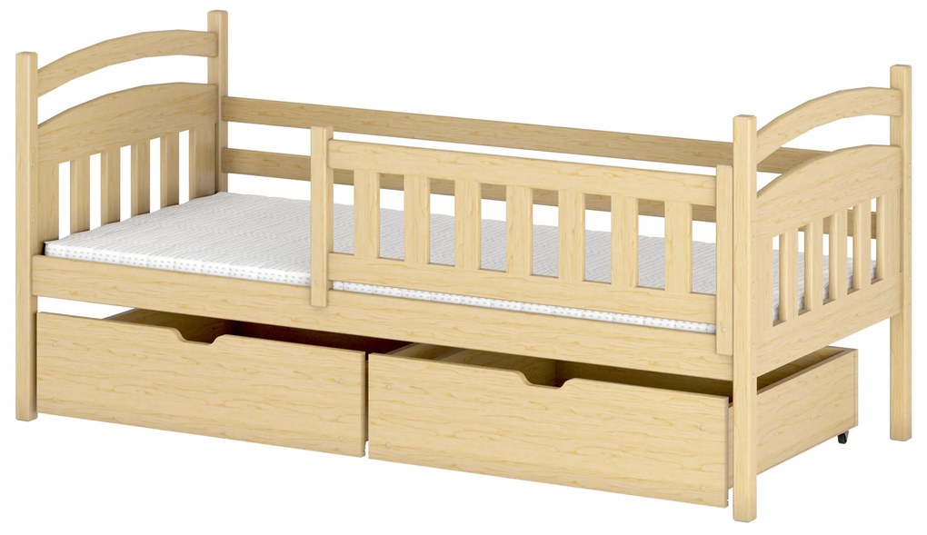 Detská posteľ 90 x 190 cm Tarra (s roštom a úl. priestorom) (borovica). Vlastná spoľahlivá doprava až k Vám domov. 1012908