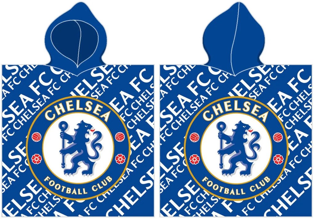 Detské pončo - osuška s kapucňou Chelsea FC