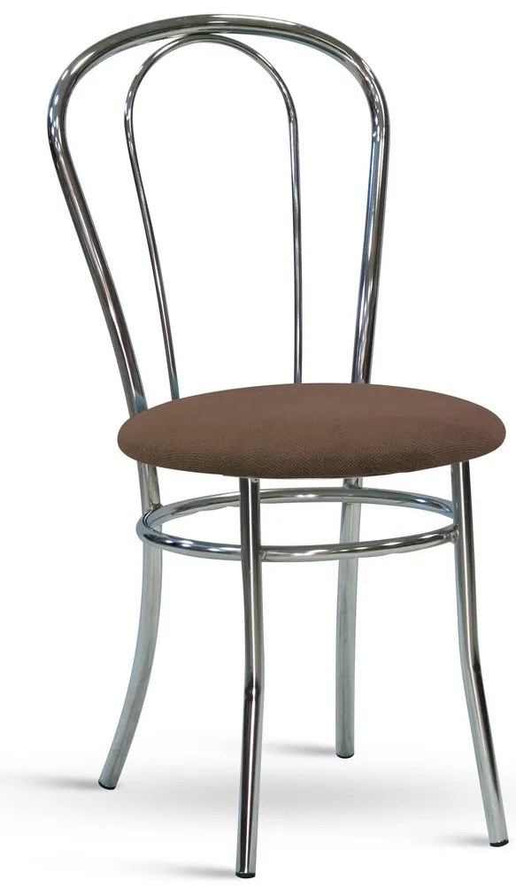 Stima Stolička BISTRO Vyberte látku ->: LUX Hnedá 12
