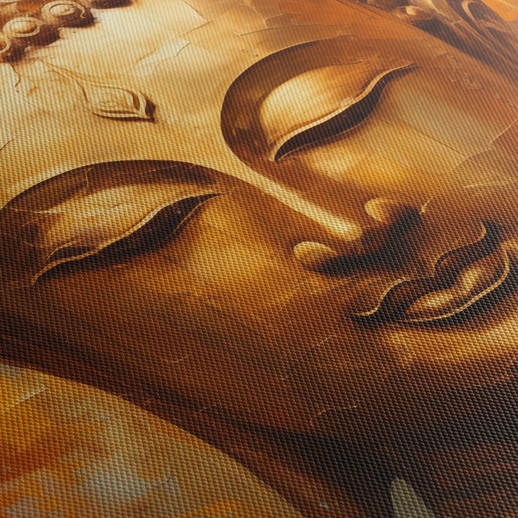 Obraz - Budha, olejomaľba (150x105 cm)