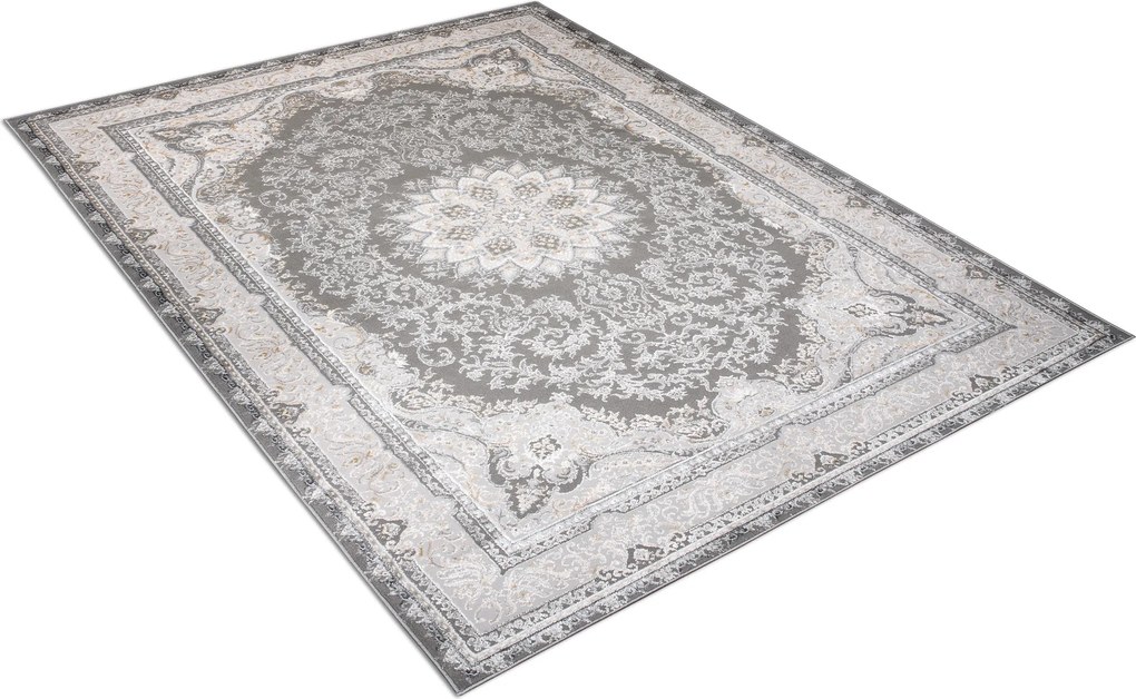 TA Koberec TZ20C SHRNIK ŠEDÁ HERA HBY Rozmer: 80x150 cm