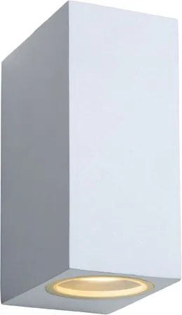 Lucide 22860/10/31 Exteriérové nástenné svietidlo ZORA-LED Wall Light 2xGU10/5W biele
