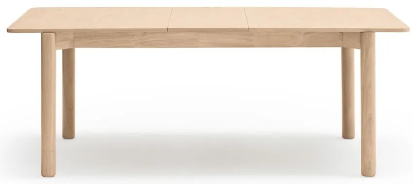Rozkladací jedálenský stôl v dekore jaseňa 160x100 cm Atlas - Teulat