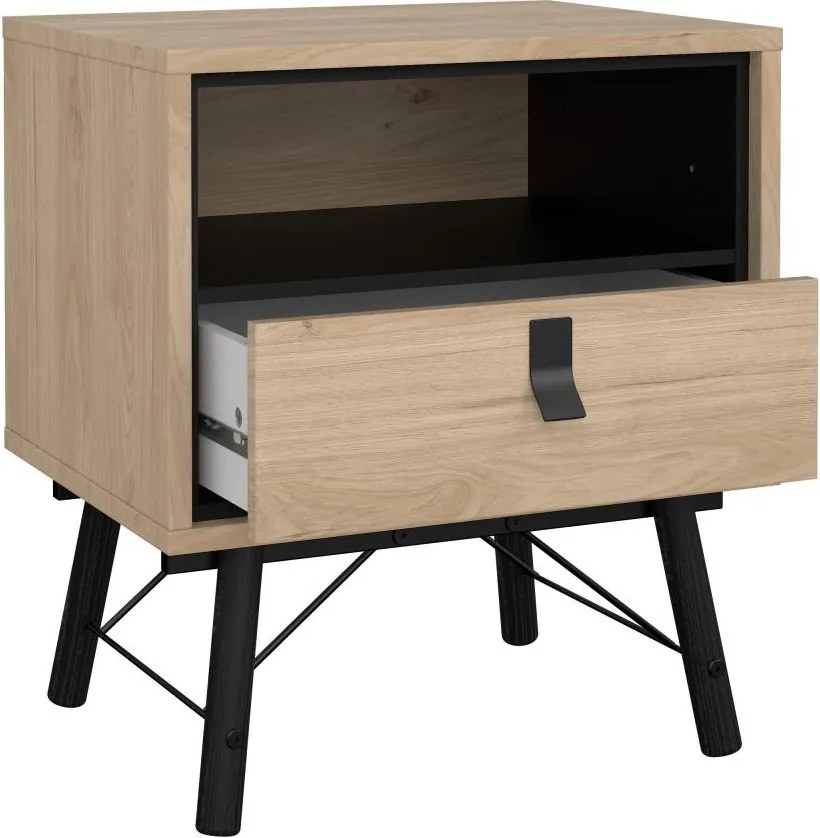 Nočný stolík Rainy 53 cm hickory Jackson