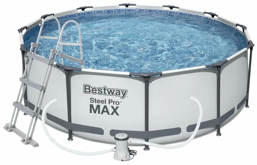 Bazén Bestway Steel Pro MAX 3,66 x 1 m | s filtráciou a schodíkmi