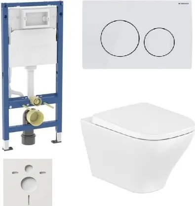 Závesný WC set predstenová montáž Roca Optica SIKOGSROOPT