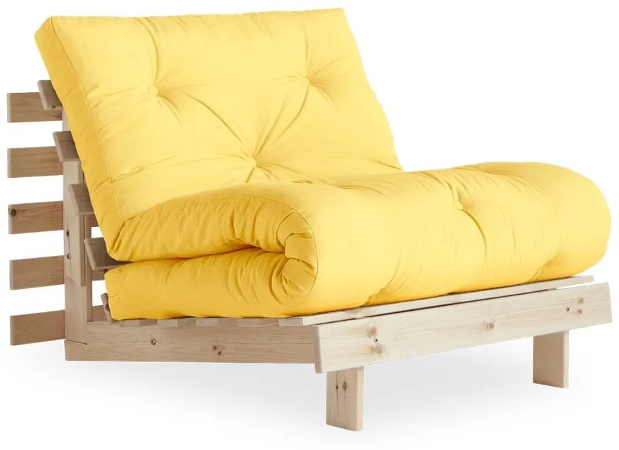 Variabilné kreslo Karup Design Roots Raw/Yellow