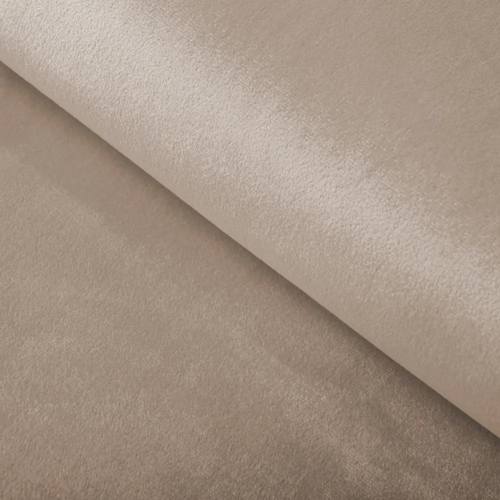 Biante Zamatový obdĺžnikový obrus Velvet Premium SVP-042 Béžovohnedý 140x180 cm