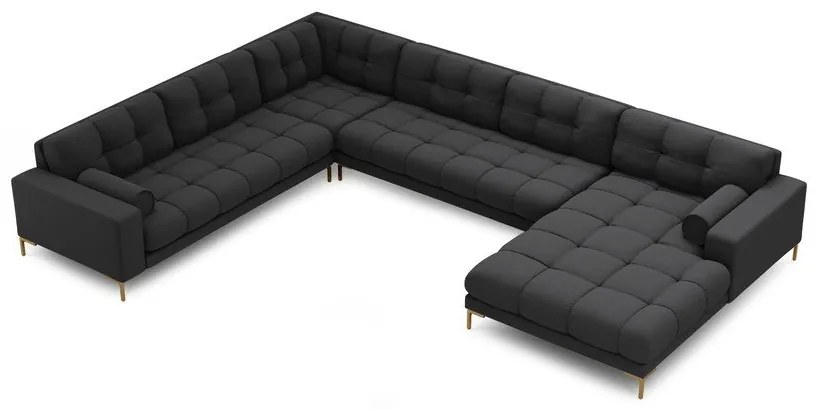 Tmavosivá rohová pohovka (ľavý roh) Bali – Cosmopolitan Design