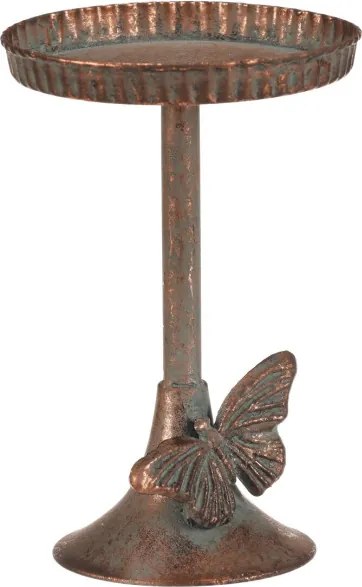 Kovový svietnik 20 cm medený FUP563-M