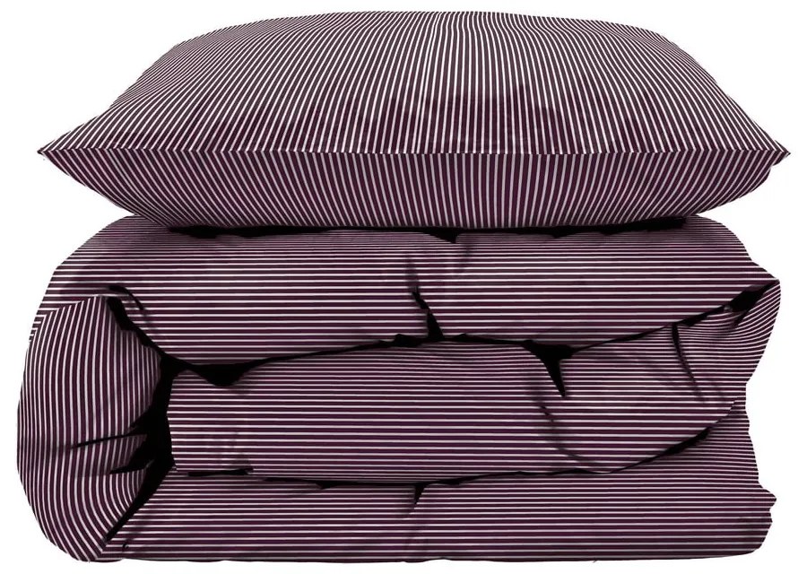 Fialové bavlnené obliečky na jednolôžko 140x200 cm Cheerful – Södahl