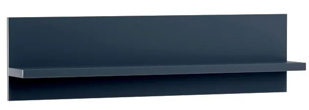 Nástenná polica Eleganzo 120 cm indigo