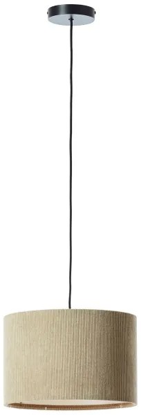 Brilliant - Luster na lanku TONY 1xE27/20W/230V pr. 35 cm hnedá